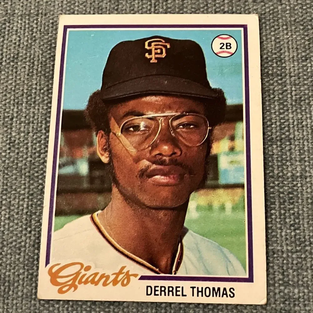 1978 Topps San Francisco Giants Baseball Card Trading Card